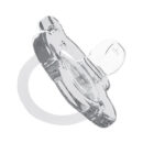 I'm baby ciuccio in silicone (Ciuccio in silicone: Bianco 0-6 mesi)