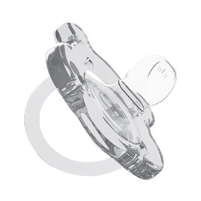 I'm baby ciuccio in silicone (Ciuccio in silicone: Bianco 0-6 mesi)