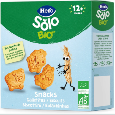 Hero Solo Bio Snacks Biscottini