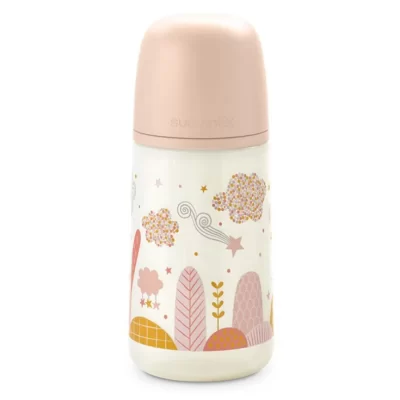Suavinex biberon Dreams +3 M flusso medio 270 ml (Biberon Dreams: Rosa)