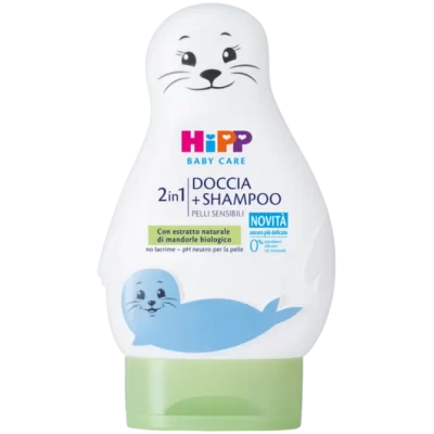 Hipp doccia shampoo 2 in 1 foca