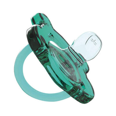 I'm baby ciuccio in silicone (Ciuccio in silicone: Verde 6-18 mesi)